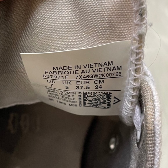 Converse All-Star Sneakers White Women 7 - Picture 3 of 10